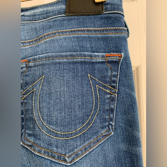 SZ 28 True Religion Becca Mid Rise Boot Cut Jeans - Picture 4 of 8